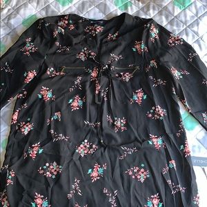 Dress Up Blouse with Flowers